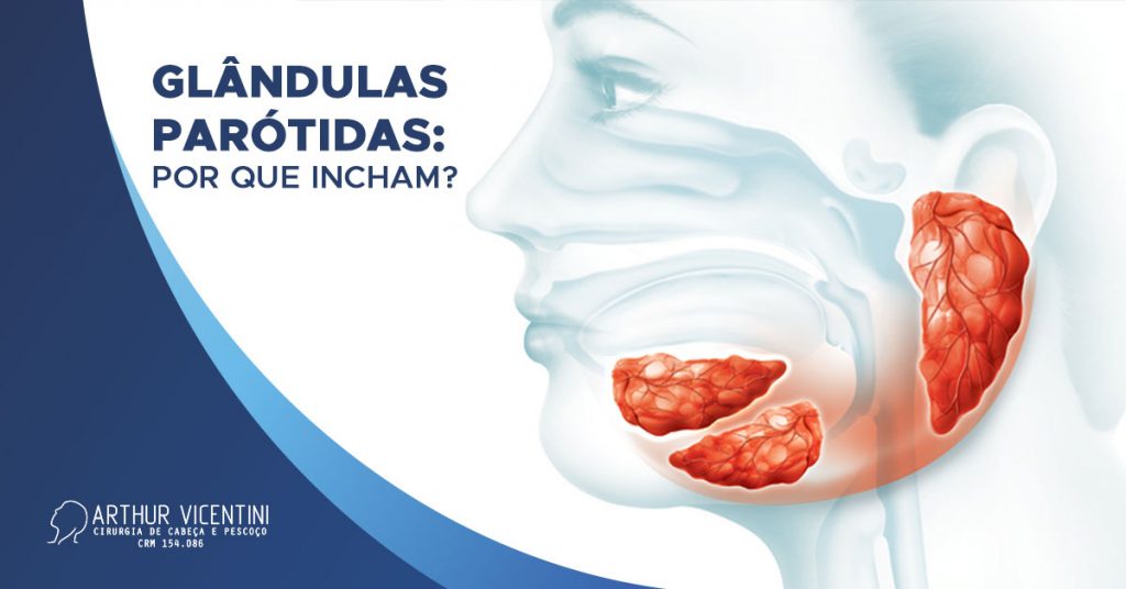 Glândula parótida inflamada, o que pode ser?